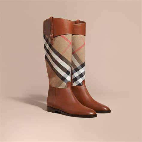 bottes femme burberry|Burberry.